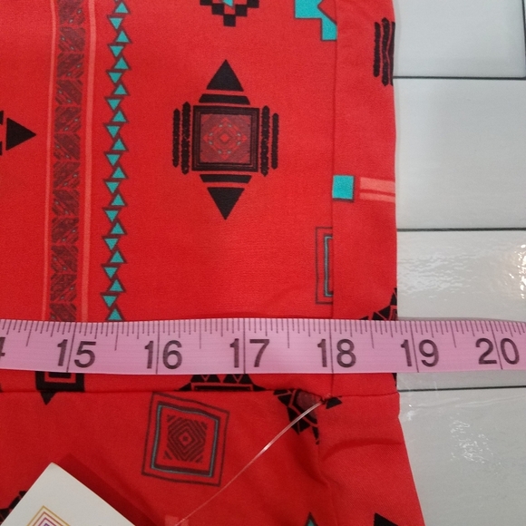 Lularoe Simply Comfortable Aztec Maxi Skirt 2XL - Picture 8 of 10